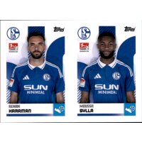 Sticker 512/513 - Kenan Karaman/Moussa Sylla - FC Schalke 04 - 2.Bundesliga