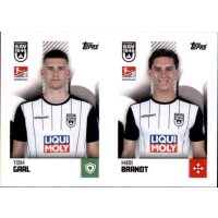 Sticker 515/516 - Tom Gaal/Max Brandt - SSV Ulm 1846 Fussball - 2.Bundesliga