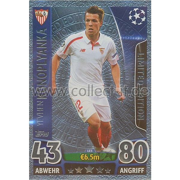 CL1516-LE5-S - Yevhen Konoplyanka - Limited Edition Silber