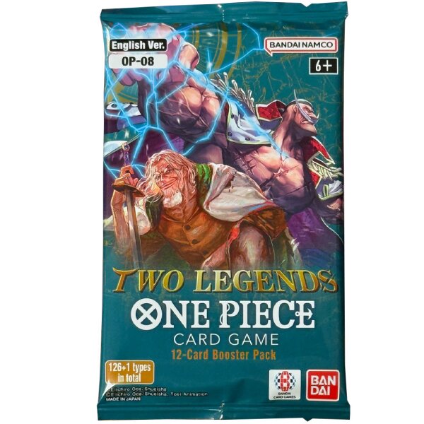 One Piece Card Game - Two Legends OP08 - 1 Booster -  Englisch