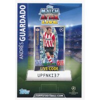 CL1516-P36 - Andres Guardado - Live Code Karte