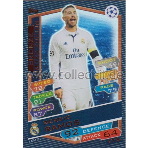 CL1617-LEMTB - Sergio Ramos - Limited Edition BRONZE