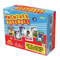 2024 Topps Archives Baseball -1x  Collector box