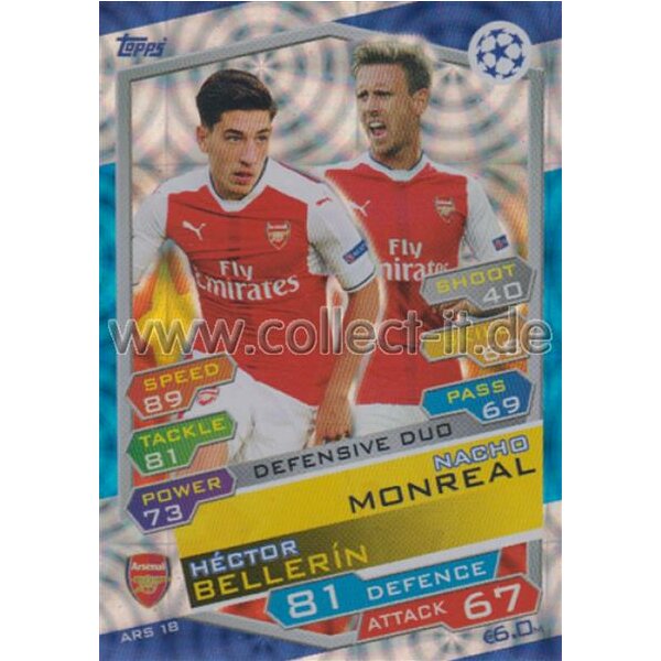 CL1617-ARS-018 - Nacho Monreal & Hector Bellerin - Arsenal FC