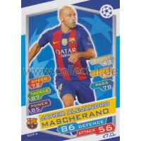 CL1617-BAR-006 - Javier Alejandro Mascherano - FC Barcelona