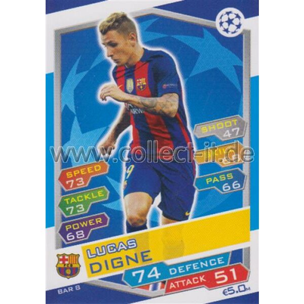 CL1617-BAR-008 - Lucas Digne - FC Barcelona, 0,49