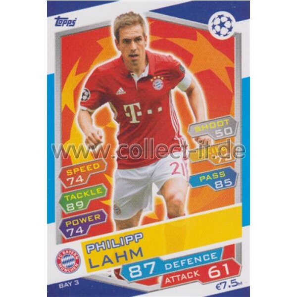 CL1617-BAY-003 - Philipp Lahm - FC Bayern München