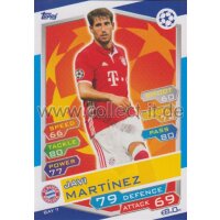 CL1617-BAY-007 - Javi Martinez - FC Bayern München