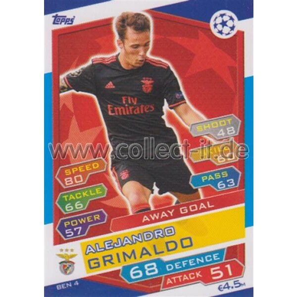 CL1617-BEN-004 - Alejandro Grimaldo - SL Benfica