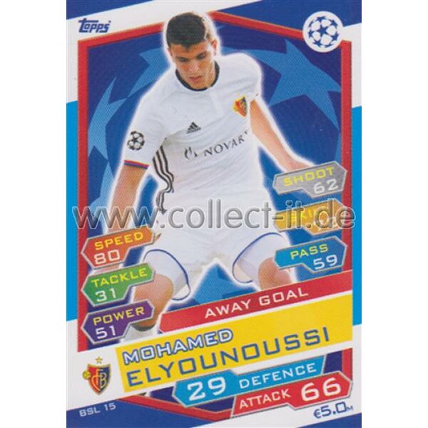 CL1617-BSL-015 - Mohamed Elyounoussi - FC Basel 1893