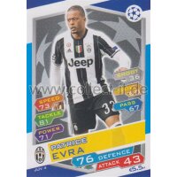 CL1617-JUV-004 - Patrice Evra - Juventus