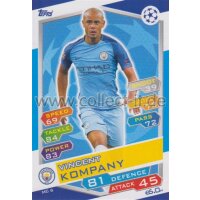 CL1617-MC-006 - Vincent Kompany - Manchester City FC