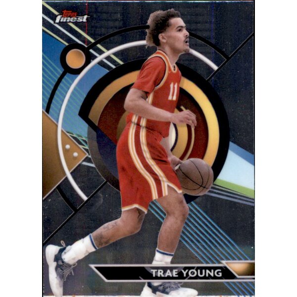 2 - Trae Young - Atlanta Hawks - Base - Topps Finest Basketball 2023/2024