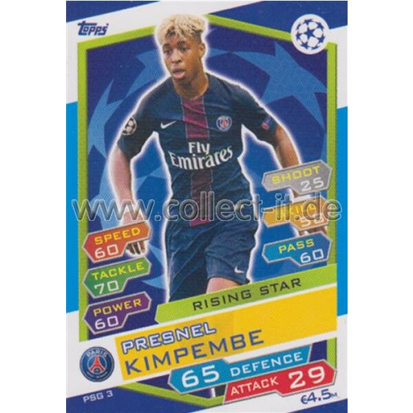 CL1617-PSG-003 - Presnel Kimpembe - Paris Saint-Germain