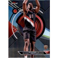 77 - Scoot Henderson - Portland Trail Blazers RC - Base Rookie - Topps Finest Basketball 2023/2024
