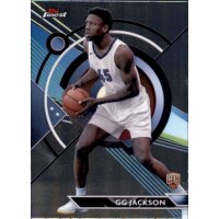 86 - GG Jackson - Memphis Grizzlies RC - Base Rookie - Topps Finest Basketball 2023/2024