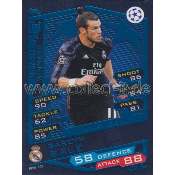 CL1617-RM-013 - Gareth Bale - Real Madrid CF