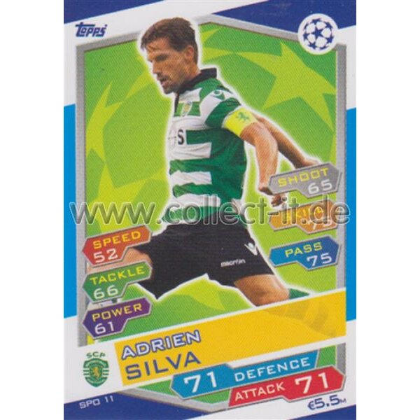 CL1617-SPO-011 - Adrien Silva - Sporting Clube De Portugal