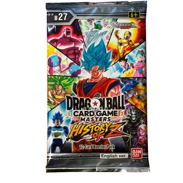 Dragon Ball - History of Z - 1 Booster - Englisch