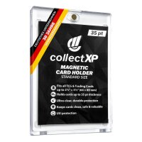 collectXP – Magnetic Card Holder 35 pt – Premium Magnet Kartenhalter für alle TCG & Sammelkarten (1 Stück)