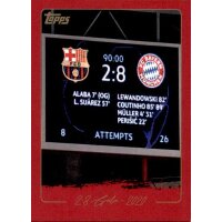Sticker 20 - 2:8 Gala 2020 - FC Bayern München - 125...