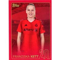 Sticker 225 - Franziska Kett - FC Bayern München -...