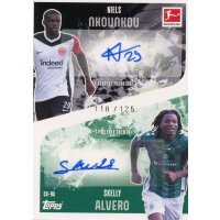 CA-NA - Combo Autogramm Nkounkou/Alvero 118/125 - Match...