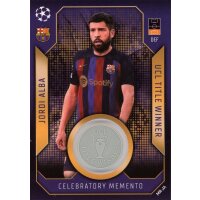 MR-JA - Jordi Alba - Celebratory Memento - 2022/2023