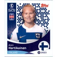 Frauen EM 2025 Sticker 89 - Anni Hartikainen - Finnland