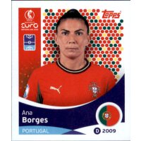 Frauen EM 2025 Sticker 112 - Ana Borges - Portugal