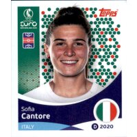 Frauen EM 2025 Sticker 148 - Sofia Cantore - Italien