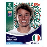 Frauen EM 2025 Sticker 154 - Valentina Giacinti - Italien