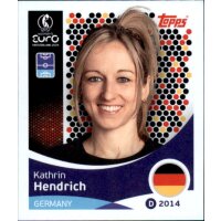 Frauen EM 2025 Sticker 179 - Kathrin Hendrich - Deutschland
