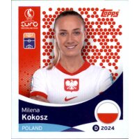 Frauen EM 2025 Sticker 203 - Milena Kokosz - Polen