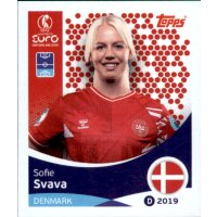 Frauen EM 2025 Sticker 209 - Sofie Svava - Dänemark