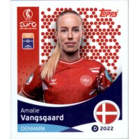 Frauen EM 2025 Sticker 218 - Amalie Vangsgaard -...