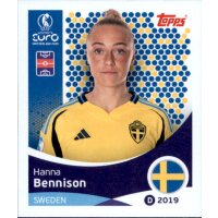 Frauen EM 2025 Sticker 232 - Hanna Bennison - Schweden