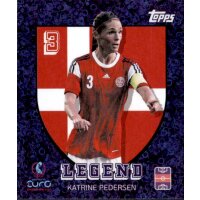 Frauen EM 2025 Sticker 305 - Katrine Pedersen - Legende -...