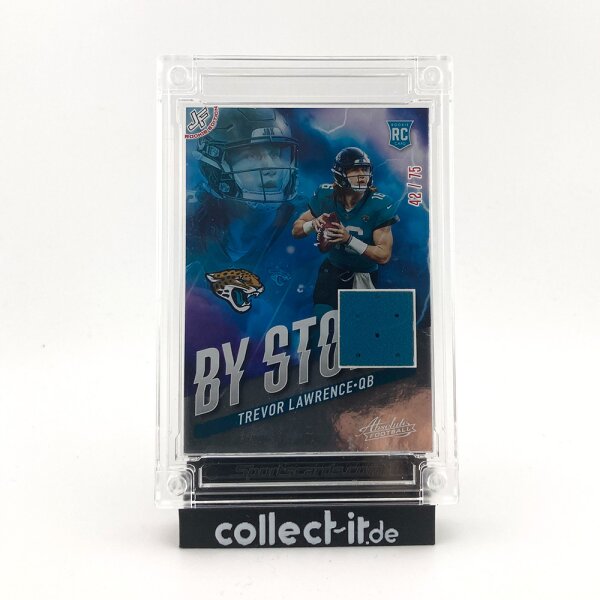 Trevor Lawrence Relic 42/75 - Jersey Fusion Rookie Edition - Match Worn Relic