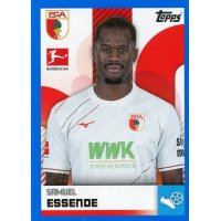 Topps Bundesliga 2024/2025 - Sticker 23 29/50 BLAU - Samuel Essende - FC Augsburg