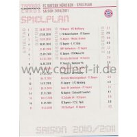 73 - Spielplan 2010/2011 - Saison 2011