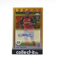 Ken Izekor Autograph 24/50 RC - Topps Chrome UCC 24/25