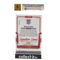 Declan Rice Autograph 93/99 BGS10 - Panini Donruss Soccer 24/25