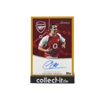 Edu Gaspar Autograph 29/49 - Topps FC Arsenal London...