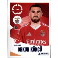 Sticker 180 - Orkun Kökcü - Benfica Lissabon