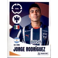 Sticker 308 - Jorge Rodriguez - CF Monterrey