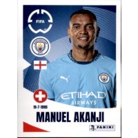 Sticker 411 - Manuel Akanji - Manchester City