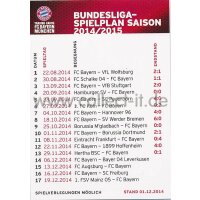BM15-079 - Spielplan Saison 2014/2015