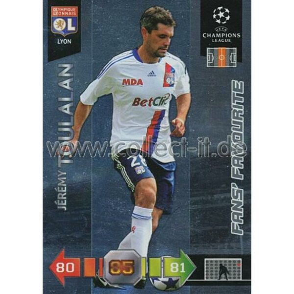 PAD-1011-152 - Jeremy Toulalan - FANS FAVOURITE