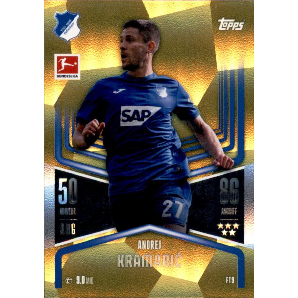 FT9 - Andrej Kramaric - Flex Tech NUMBERED 32/50 GOLD - 2024/2025